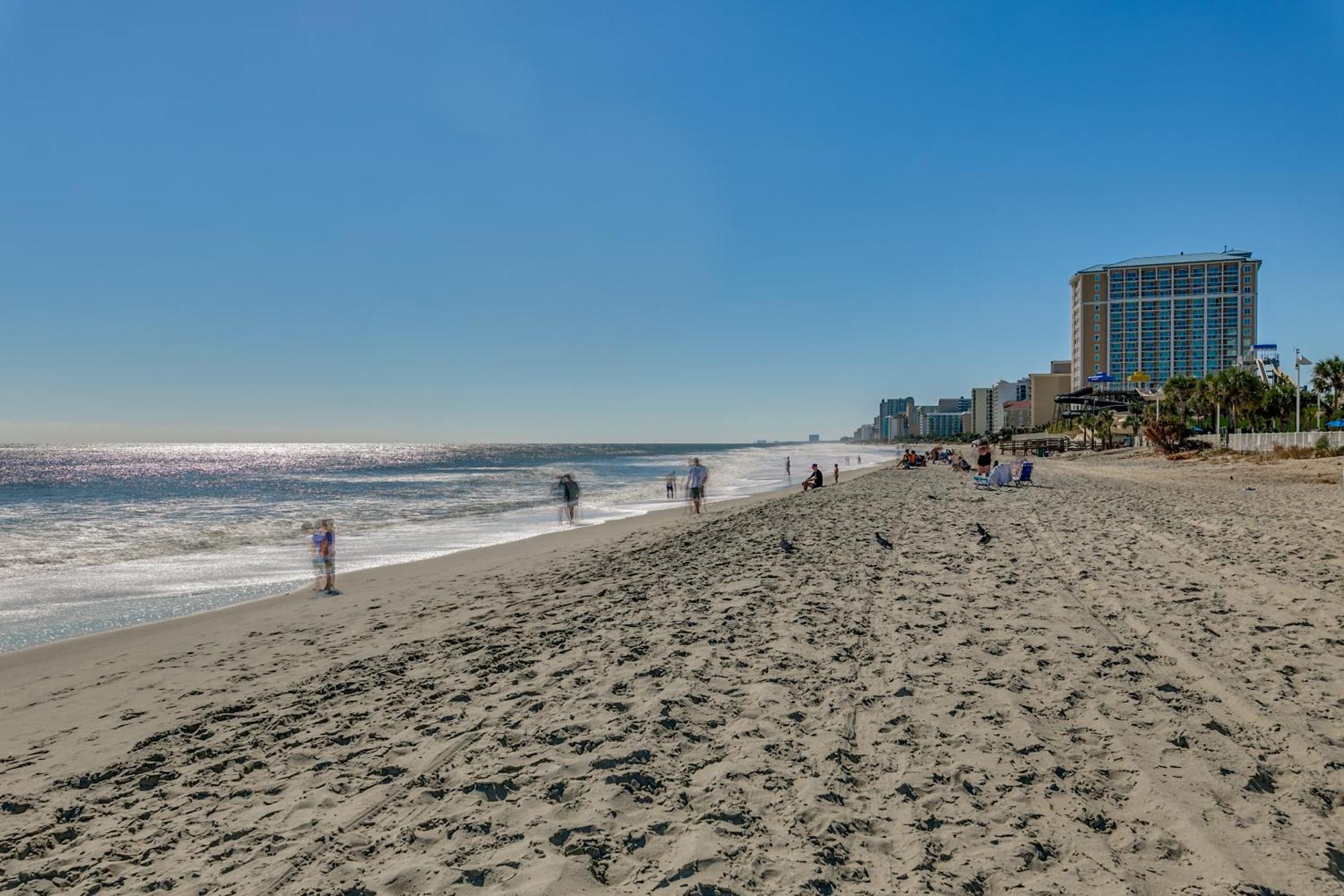 Stunning Oceanfront King Suite On 18Th Floor Centrally Located Миртл-Бич Экстерьер фото